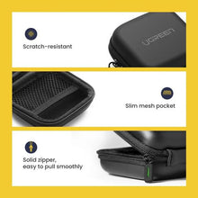 UGREEN 40816 Earphone Storage Case – Shockproof EVA Carrying Pouch