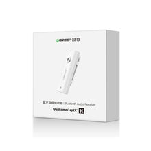 UGREEN 40854 Bluetooth 5.0 Receiver HiFi Wireless Audio Adapter with Back Clip for Car Stereo Speakers