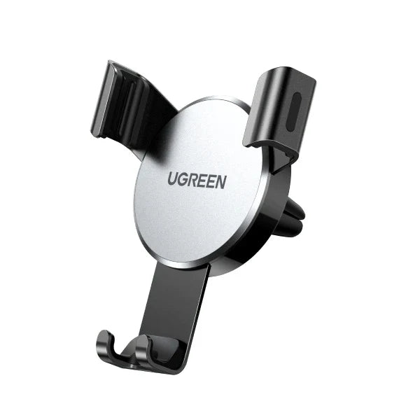 UGREEN 40907 Gravity Drive Air Vent Mount Phone Holder Deep Black Auto Locking Car Accessory