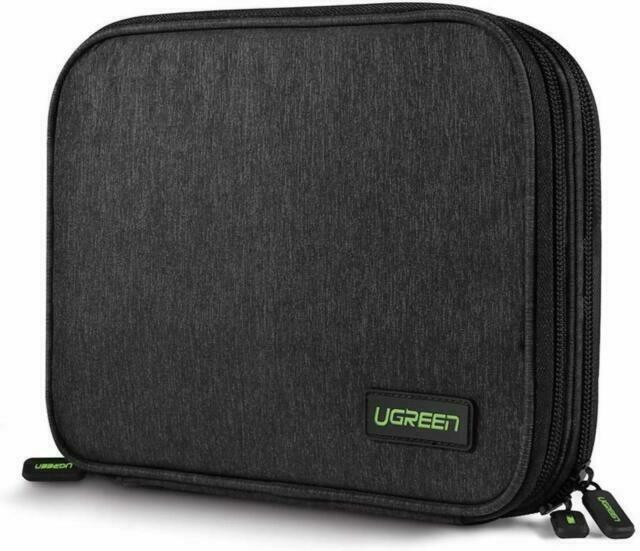 UGREEN 50147 Travel Organizer Bag – Double Layer Gadget Storage Pouch