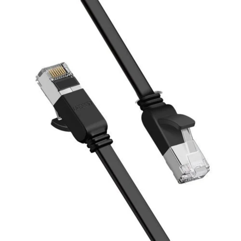 UGREEN 50186 CAT6 UTP Flat LAN Cable 3M 1Gbps 250MHz for Router PC Smart TV