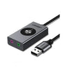 UGREEN 50711 USB 7.1 Channel External Sound Adapter Surround Sound for PC Laptop Gaming