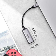 UGREEN 50737 USB-C to Gigabit Ethernet Adapter 1000Mbps Aluminum Case for MacBook iPad Pro Dell XPS