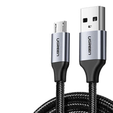 UGREEN 60148 Micro USB Cable 2m – Aluminum Braid, 2.4A Fast Charging