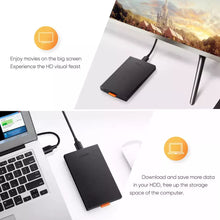 UGREEN 60353 USB 3.0 2.5-Inch SATA HDD SSD Enclosure 5Gbps Tool-Free for PS4 Xbox PC