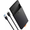 UGREEN 60353 USB 3.0 2.5-Inch SATA HDD SSD Enclosure 5Gbps Tool-Free for PS4 Xbox PC