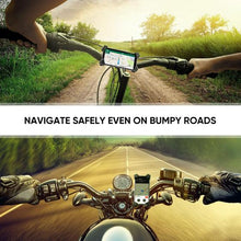UGREEN 60989 Bike Phone Mount Black 4-Corner Locking Shockproof Handlebar Mount for Smartphones