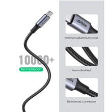 UGREEN 70429 USB-C Cable 2m – 100W PD Fast Charging & Aluminum Braided
