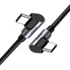 UGREEN 70531 Angled USB-C Cable 2m – 60W PD Fast Charging & Braided