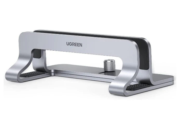 UGREEN 20471 Vertical Laptop Stand Aluminium Alloy Adjustable Width for MacBook PC Ultrabook