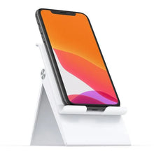 UGREEN 80704 Adjustable Portable Stand White Foldable Phone Tablet Stand for Travel Desk