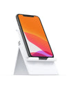 UGREEN 80704 Adjustable Portable Stand White Foldable Phone Tablet Stand for Travel Desk