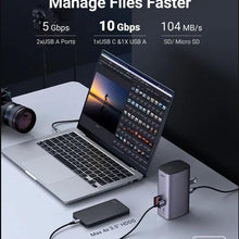 UGREEN 90325 12-in-1 Docking Station: Triple 4K/8K Display, 10Gbps & 100W PD