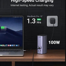 UGREEN 90325 12-in-1 Docking Station: Triple 4K/8K Display, 10Gbps & 100W PD