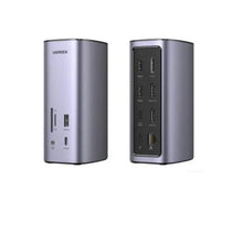 UGREEN 90325 12-in-1 Docking Station: Triple 4K/8K Display, 10Gbps & 100W PD