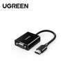 UGREEN 90813 HDMI to VGA Converter Adapter 1080p for Laptop PC Projector Monitor
