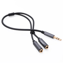 UGREEN 10532 3.5mm AUX Stereo Audio Splitter Cable Nylon Braided for Headphones Speakers