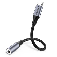 UGREEN 30632 USB Type-C to 3.5mm Audio Cable DAC for Samsung Google Pixel Huawei Car Stereo