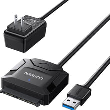 UGREEN 20231 USB 3.0 to SATA Adapter Cable 5Gbps UASP for 2.5 3.5 HDD SSD Data Transfer Cloning