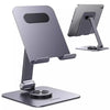UGREEN 45860 Aluminum 360° Rotating Tablet Stand Foldable Portable for iPad Samsung Galaxy