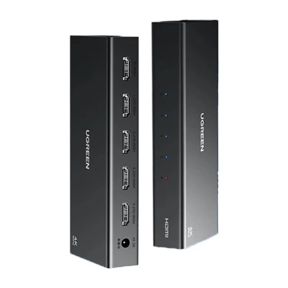 UGREEN 90805 1-in-4 Out HDMI Splitter 4K@30Hz for TV Monitor Projector PS4 Xbox
