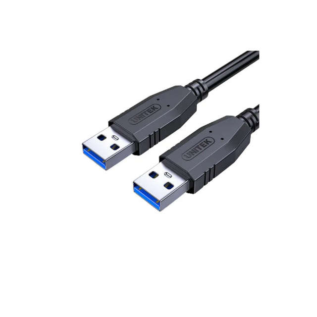 UNITEK C4102BK-1.5M USB 3.0 Cable Male to Male 1.5M 5Gbps Gold-Plated for Hard Drive Hub Docking Station