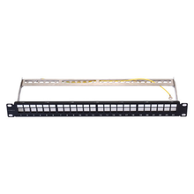 VIVANCO CAT 6A Patch Panel Shielded, Loaded