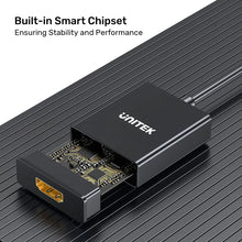 UNITEK VGA to HDMI Adapter 1080P with Audio Cable for PC Laptop to TV Monitor Projector