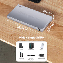 UNITEK V1132A01-EU 4K HDMI Splitter 1x8 4K@30Hz 1080P@60Hz for PS4 Xbox Blu-ray Digital Signage