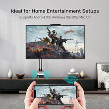 UNITEK V1162B01 Wireless Screen Mirroring Device 4K@60Hz for iOS Android Windows Mac