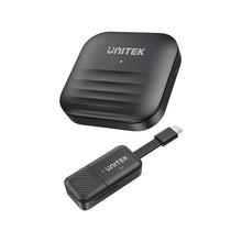 UNITEK V1184A01 USB-C Wireless HDMI Extender Kit 1080P@60Hz 50M Plug and Play No WiFi