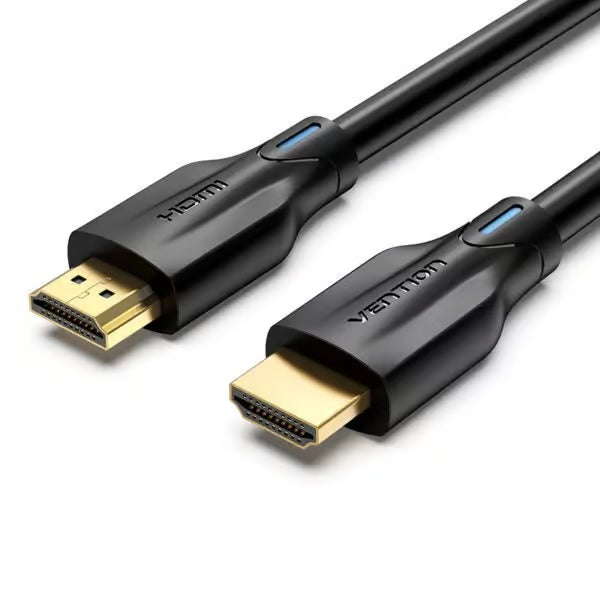 VENTION AANBG 8K HDMI 2.1 Cable (1.5 Meter) | High-Speed 48Gbps | 8K@60Hz | 4K@120Hz | HDR10, eARC | Gold-Plated | Ultra HD