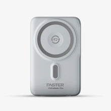 FASTER WP 10K Power Bank | 10,000mAh | 20W PD Fast Charging | Qi2 15W Wireless Charging | Built-in Cables (iOS & Type-C) | Digital Display