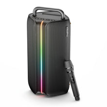 FASTER X400 Bluetooth Speaker Faster BashBeats X400 120W Sound Deep Bass TWS Pairing (240W Stereo) Karaoke 8000mAh 15-Hour RGB Party Lights