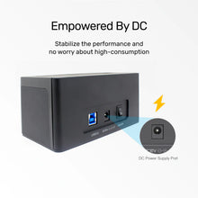 UNITEK Y-1078 USB 3.0 Hard Drive Docking Station for 2.5 3.5 SATA HDD SSD 5Gbps Hot-Swap ON/OFF Switch
