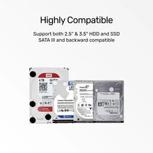 UNITEK Y-1078 USB 3.0 Hard Drive Docking Station for 2.5 3.5 SATA HDD SSD 5Gbps Hot-Swap ON/OFF Switch