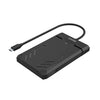 UNITEK Y-3036A DiskGuard Raiden USB-C to 2.5 SATA HDD SSD Enclosure 5Gbps UASP Tool-Free eSports Design