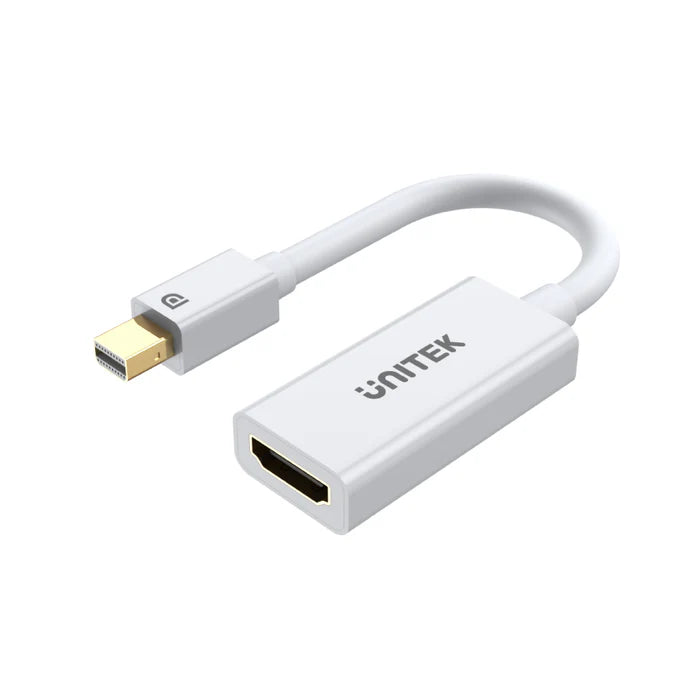 UNITEK Y-6331 Mini DisplayPort to HDMI Adapter 4K@30Hz for MacBook Surface Pro Monitor Projector