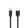 UNITEK Y-C421GBK USB 2.0 Printer Cable 5M USB-A to USB-B Male for Scanner External HDD
