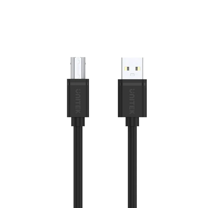 UNITEK Y-C430GBK USB 2.0 Printer Cable 1M USB-A to USB-B Male for Scanner External HDD