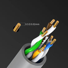 UNITEK Y-C876AGY CAT6 UTP Ethernet Cable 305m Roll 23AWG Bare Copper 1Gbps 250MHz Fluke Certified