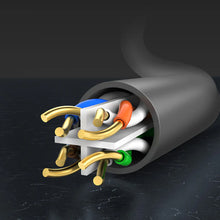 UNITEK Y-C876AGY CAT6 UTP Ethernet Cable 305m Roll 23AWG Bare Copper 1Gbps 250MHz Fluke Certified