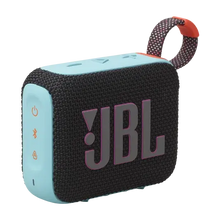 JBL Go 4 Portable Waterproof Bluetooth Speaker - Black | Ultra-Portable Wireless Speaker