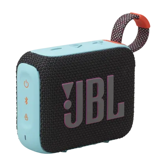 JBL Go 4 Portable Waterproof Bluetooth Speaker - Black | Ultra-Portable Wireless Speaker