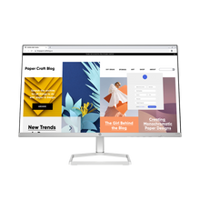 HP Series 5 524SW 23.8" White Monitor