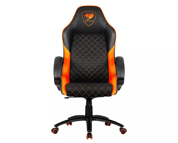 Cougar Fusion Gaming Chair - Orange/Black | Ergonomic Racing Style Gaming & Office Chair