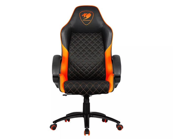 Cougar Fusion Gaming Chair - Orange/Black | Ergonomic Racing Style Gaming & Office Chair