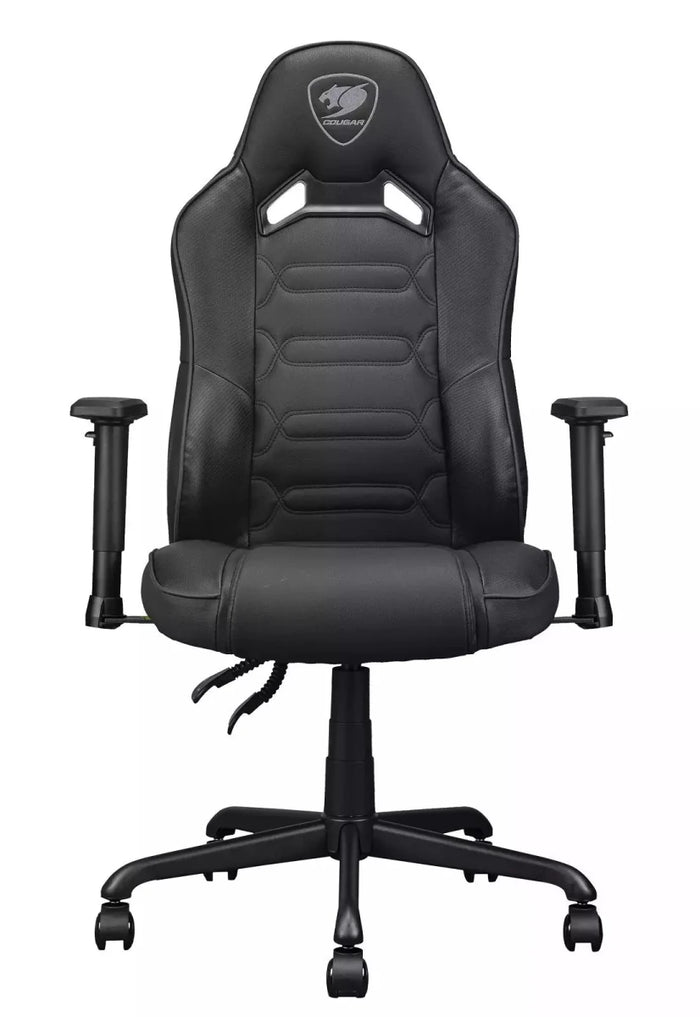 Cougar Fusion S Gaming Chair - Black | Ergonomic Racing Style Gaming & Office Chair