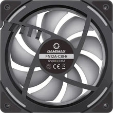GameMax FN12A-C8I-R 120mm ARGB PC Case Fan | PWM Cooling Fan