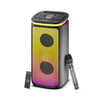 Faster Bashbeats X500 30W Loud Sound Strong Bass Bluetooth v5.3 4500mAh Battery Built-in Mic LED Lights Portable Karaoke Speaker
